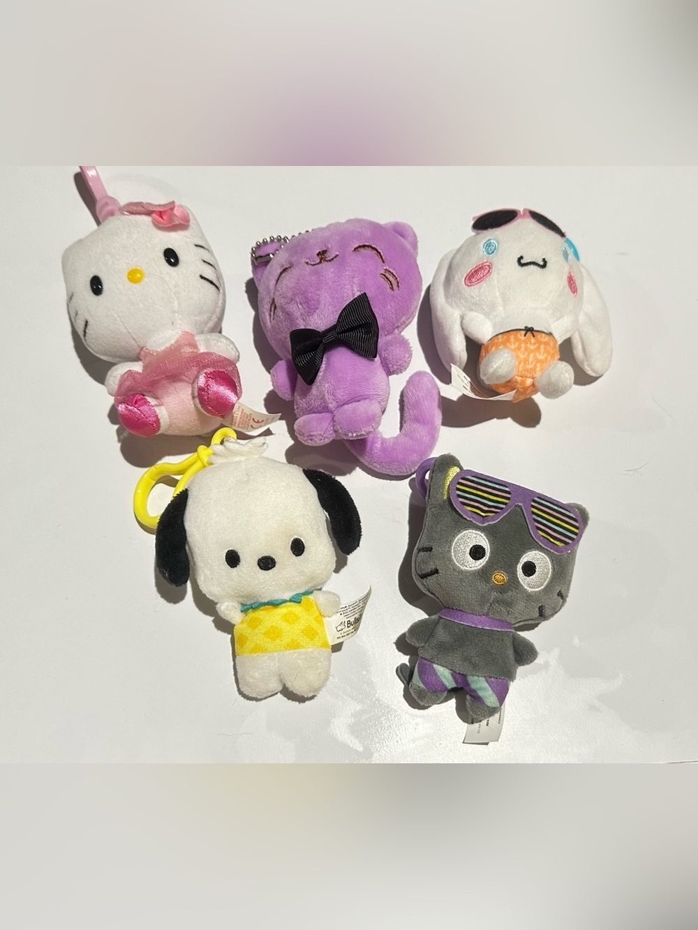 Hello Kitty & Friends keychain collection